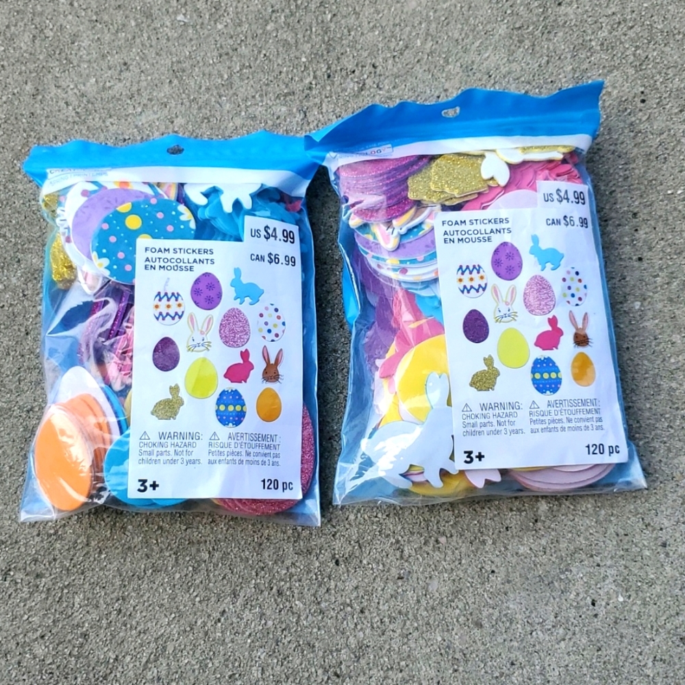 Assorted Easter Foam Stickers